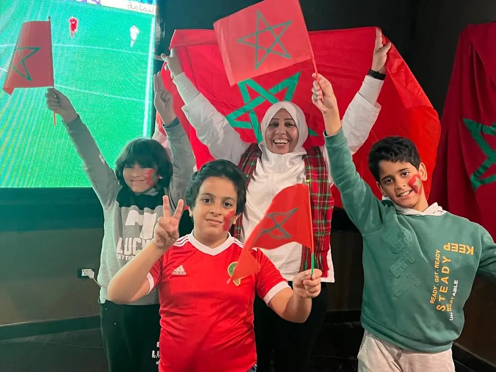 احتفالات الجالية المغربية بكأس العالم: فرحة وطنية تعبر الحدود — 3
