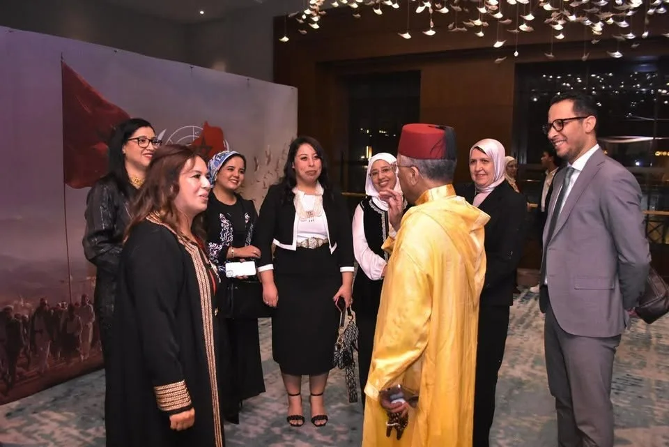 الجالية المغربية بمصر تحتفي بالذكرى الخمسين للمسيرة الخضراء المظفرة — 2