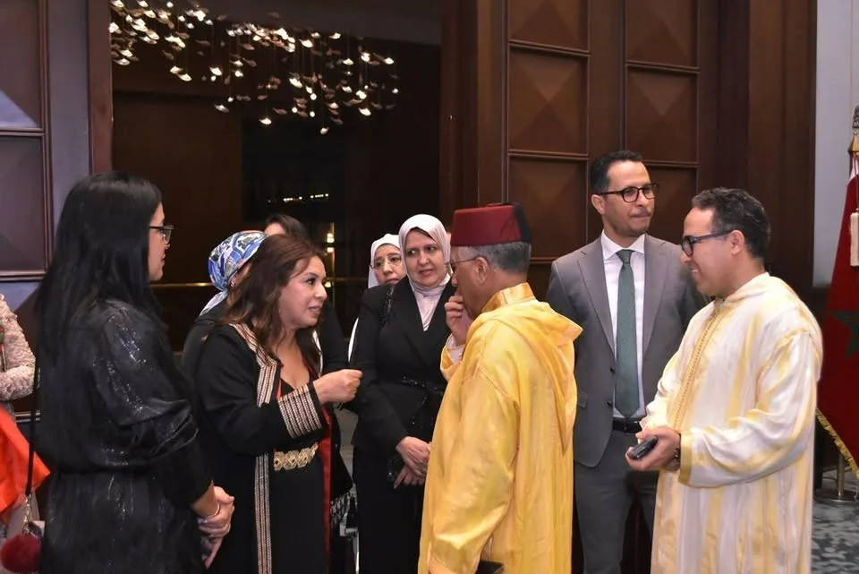 الجالية المغربية بمصر تحتفي بالذكرى الخمسين للمسيرة الخضراء المظفرة — 5